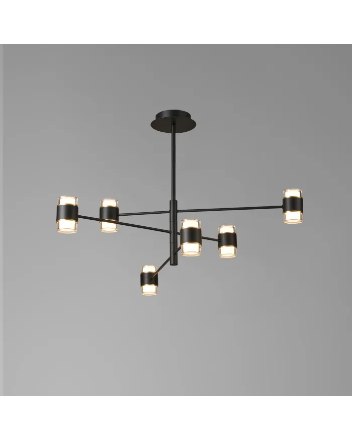 Люстра LLOYD LIGHTING 5036/6 Black 3000К