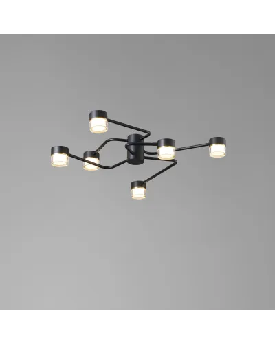 Світильник стельовий LLOYD LIGHTING 5036/6LQ Black 3000К