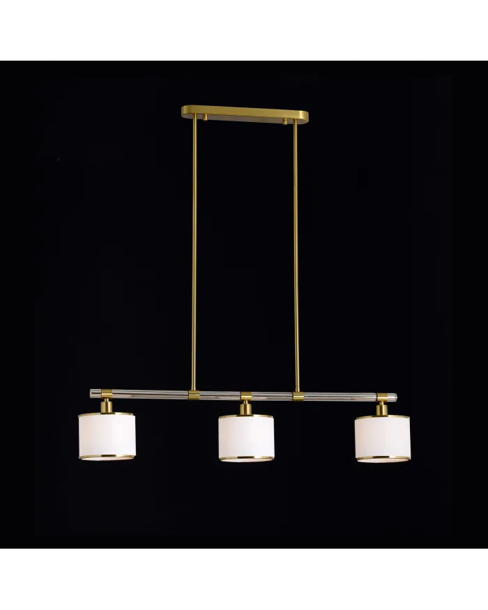 Люстра LLOYD LIGHTING 5259/3PL Brass
