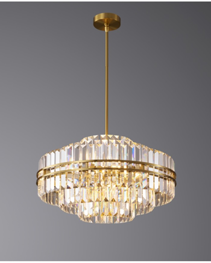 Люстра LLOYD LIGHTING 5550/D700 Brushed brass