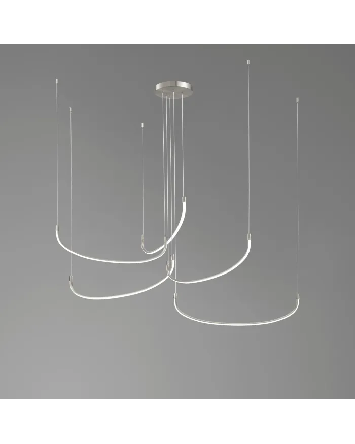 Люстра LLOYD LIGHTING 6026/5 Nickel