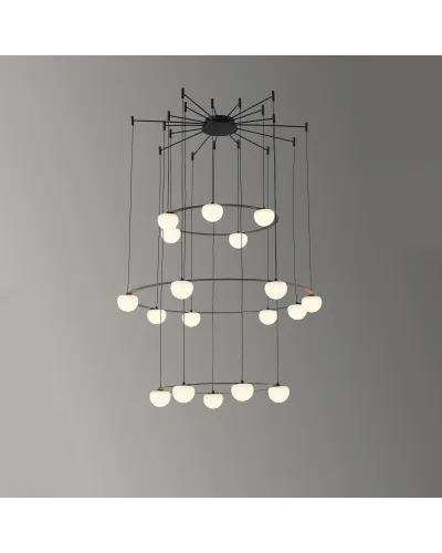 Люстра LLOYD LIGHTING 6030/600+900+600 Black