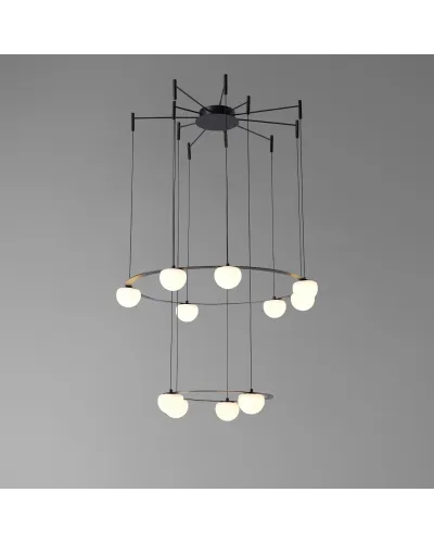 Люстра LLOYD LIGHTING 6030/750+500 Black