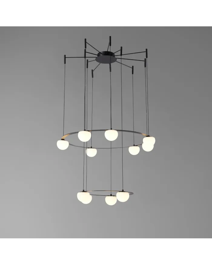 Люстра LLOYD LIGHTING 6030/750+500 Black