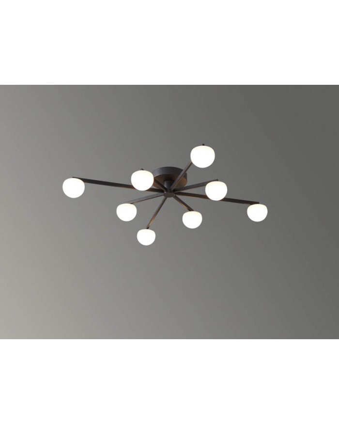 Світильник стельовий Este Lighting 6030/8 Black