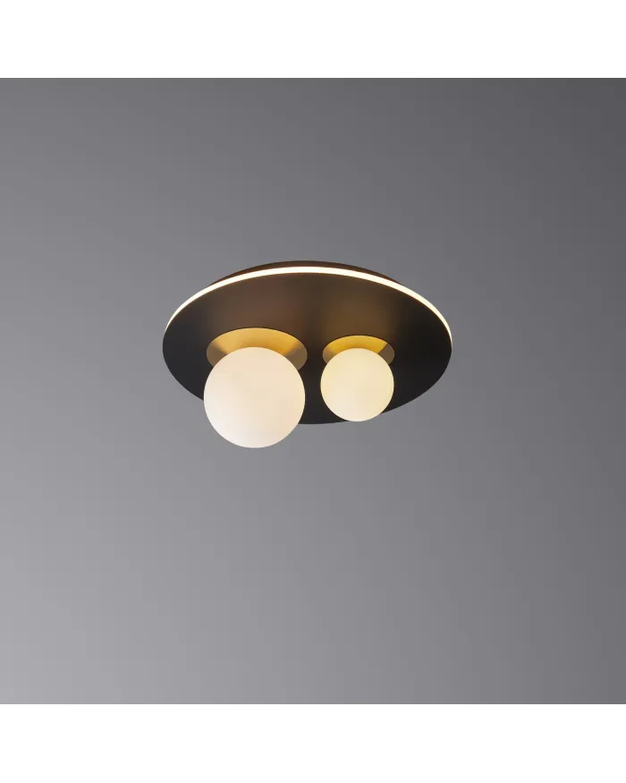 Світильник стельовий LLOYD LIGHTING 6033/D400 Black