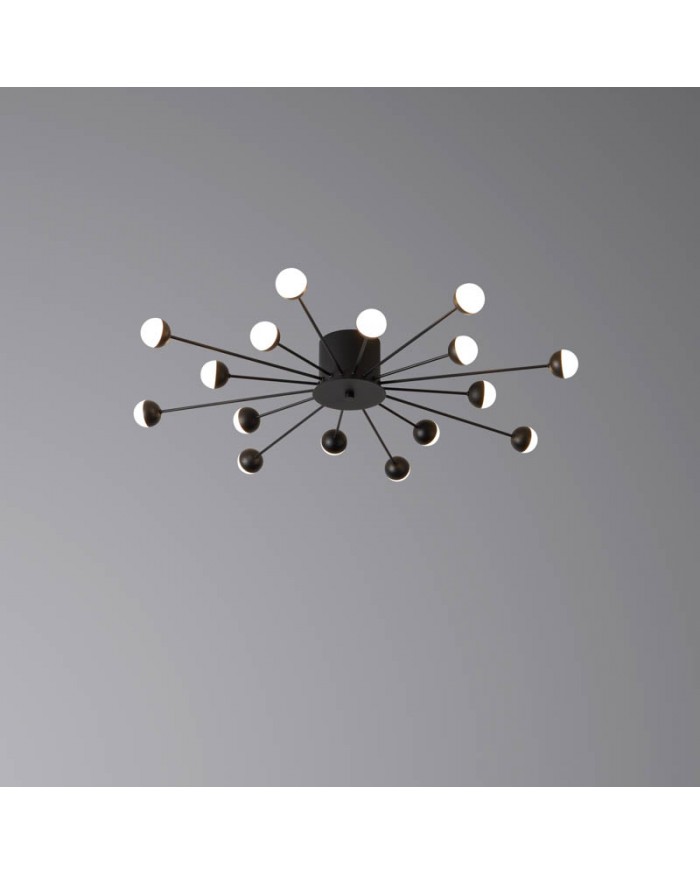 Світильник стельовий Este Lighting 6039/16 BLACK