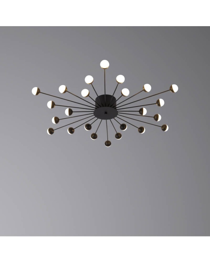 Світильник стельовий Este Lighting 6039/24 BLACK