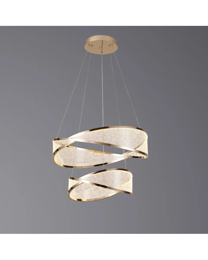 Люстра LLOYD LIGHTING 6105/D600+400 F-gold
