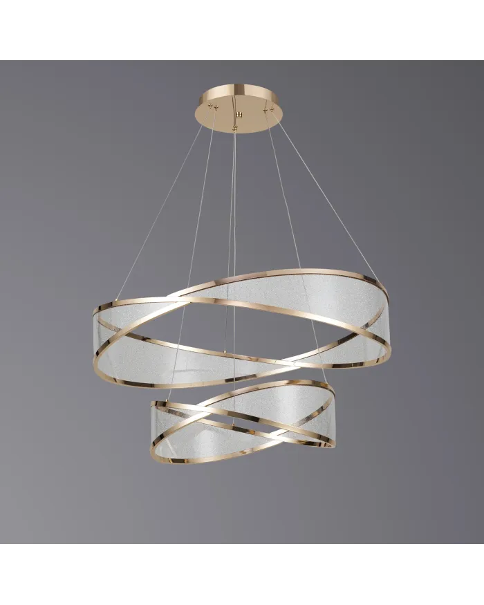 Люстра LLOYD LIGHTING 6105/D800+500 F-gold