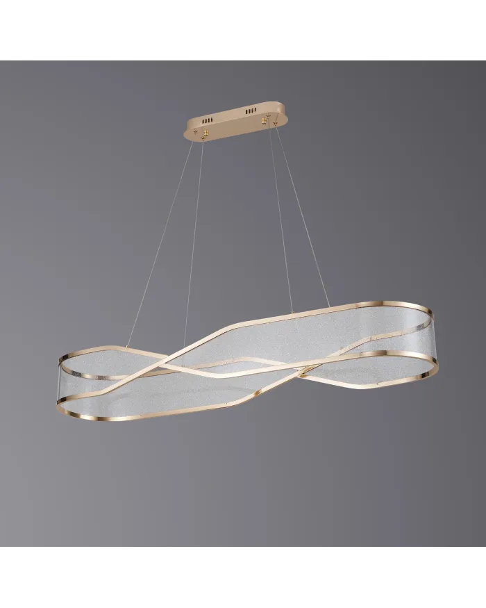 Люстра LLOYD LIGHTING 6105/L1200*300 F-gold