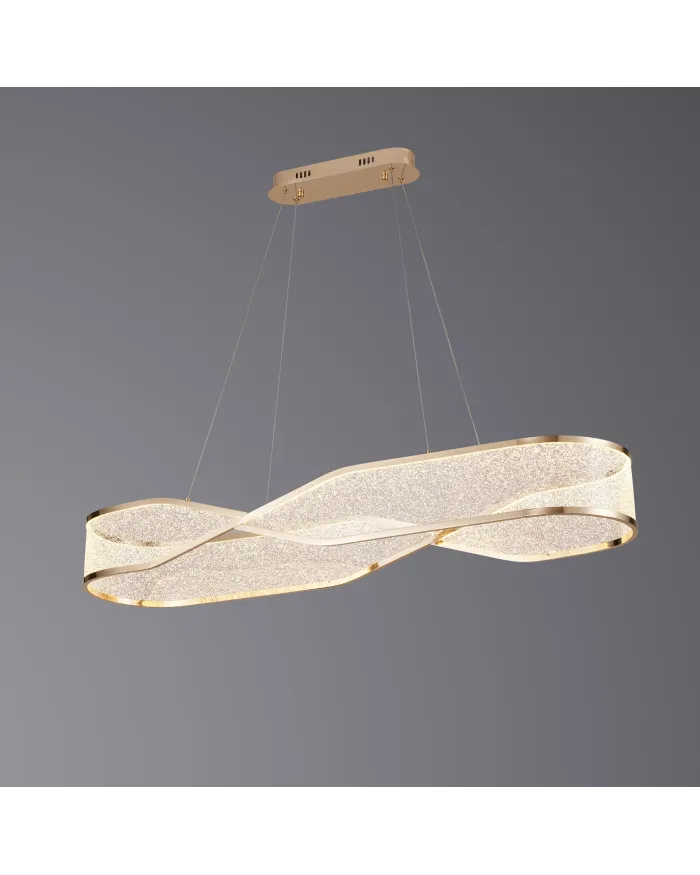 Люстра LLOYD LIGHTING 6105/L1200*300 F-gold
