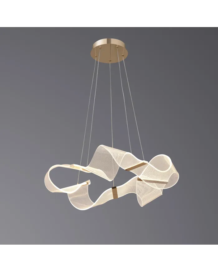 Люстра LLOYD LIGHTING 6107/D650 F-gold
