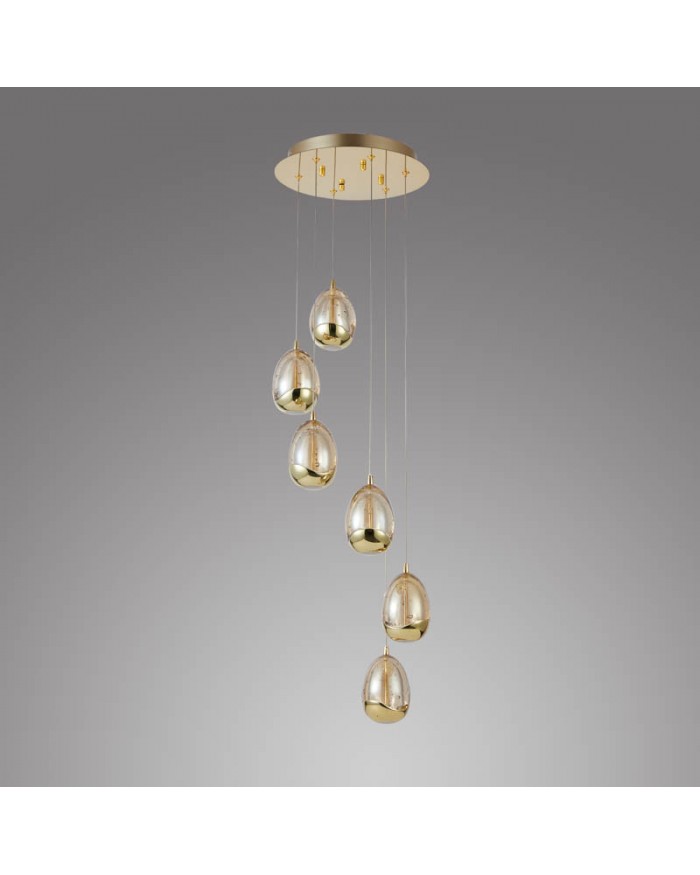 Люстра Este Lighting 6803/6P Gold