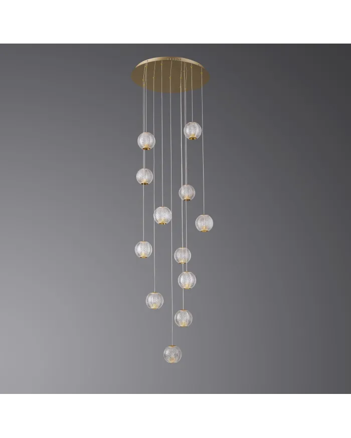 Люстра LLOYD LIGHTING 6805/12P S-gold