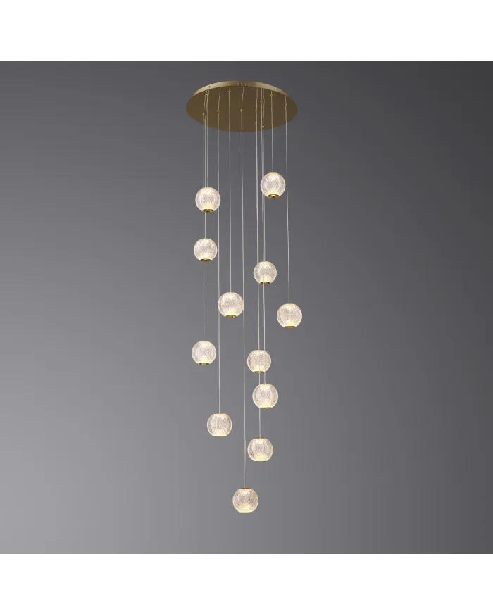 Люстра LLOYD LIGHTING 6805/12P S-gold