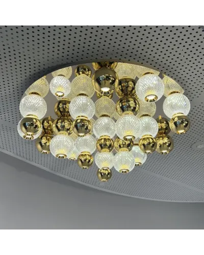 Люстра LLOYD LIGHTING 6807/19SQ S-gold