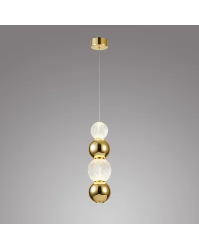 Підвісний світильник LLOYD LIGHTING 6807/1P-4 S-gold