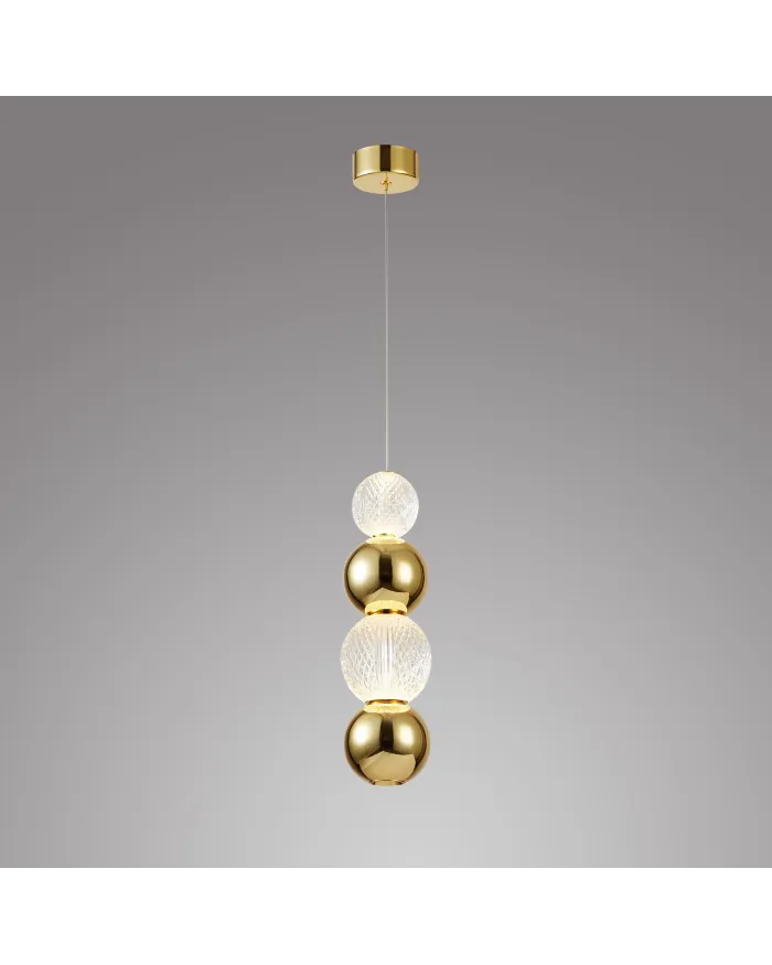 Підвісний світильник LLOYD LIGHTING 6807/1P-4 S-gold