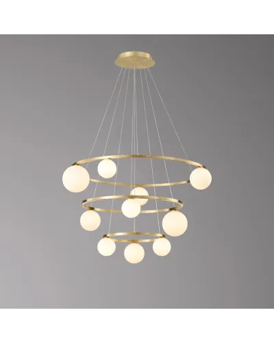 Люстра LLOYD LIGHTING 6880/40+60+80 Sand gold (One base)