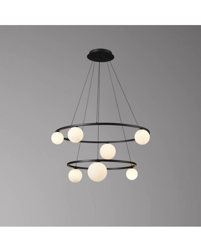 Люстра Este Lighting 6880/60+80 Black (One base)