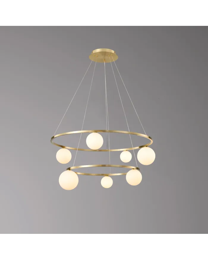 Люстра LLOYD LIGHTING 6880/60+80 Sand gold (One base)