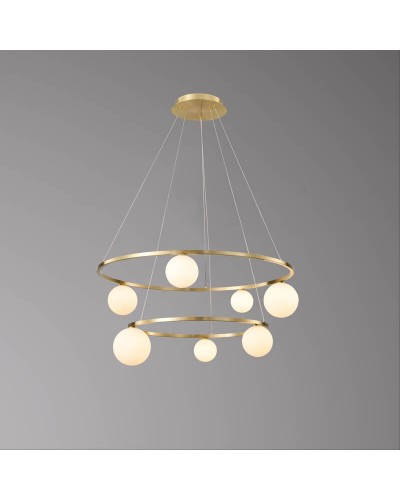Люстра Este Lighting 6880/60+80 Sand gold (One base)