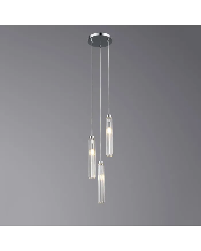 Підвісний світильник LLOYD LIGHTING 8000-3PB Chrome