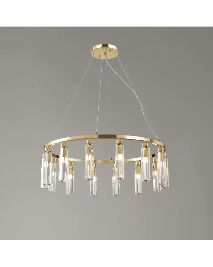 Люстра LLOYD LIGHTING 8000-D800-14 S-gold