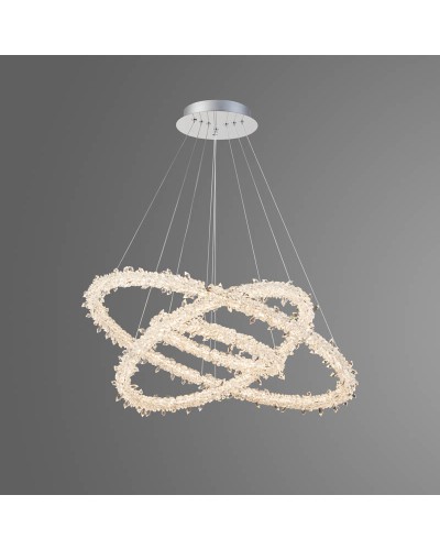 Люстра Este Lighting 8001/40+60+80 Chrome (One base)