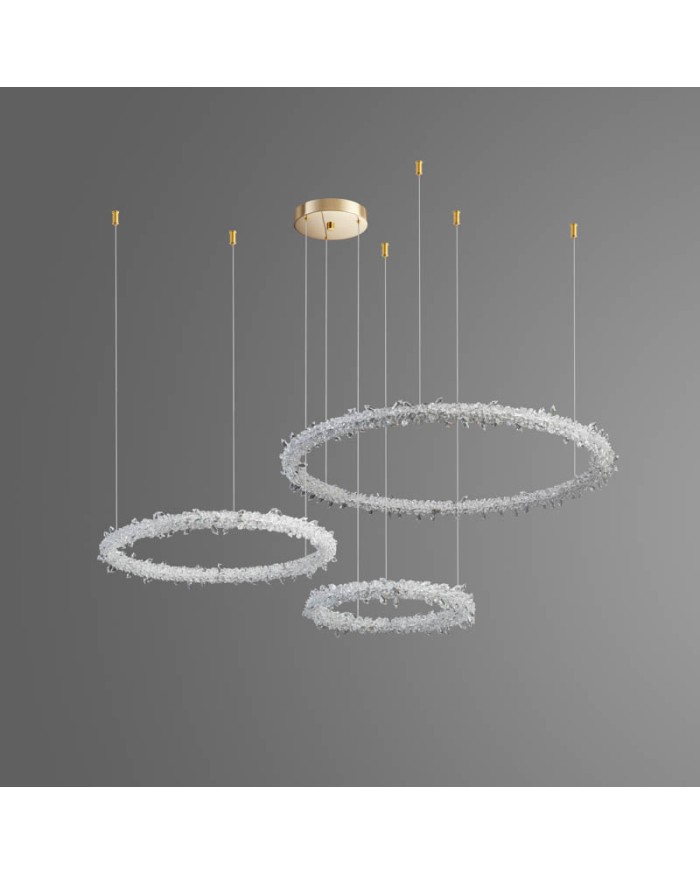 Люстра Este Lighting 8001/40+60+80 S-gold (Point fixing)