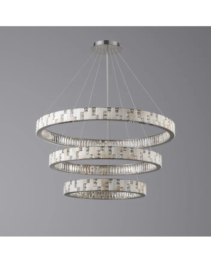 Люстра LLOYD LIGHTING 8123/100+800+600 Chrome (One point)