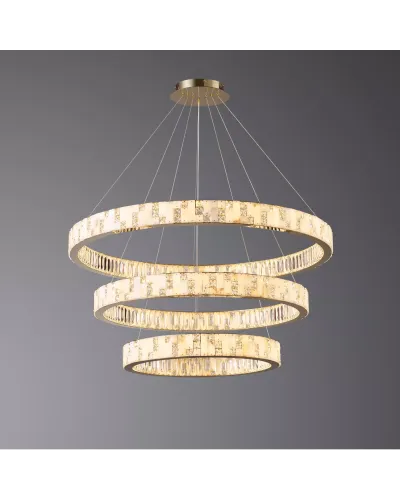 Люстра LLOYD LIGHTING 8123/100+800+600 F-gold (One point)