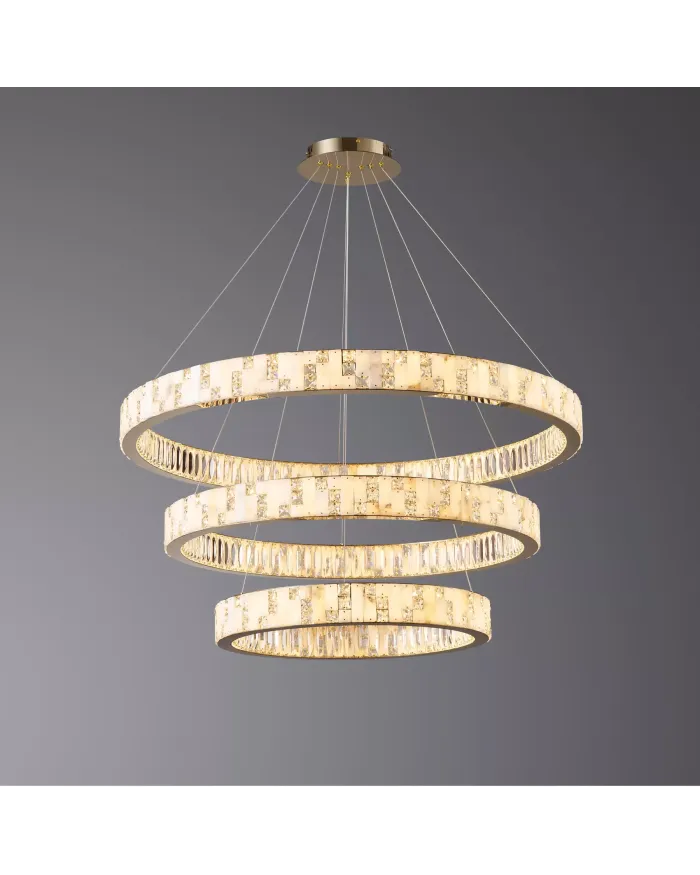 Люстра LLOYD LIGHTING 8123/100+800+600 F-gold (One point)