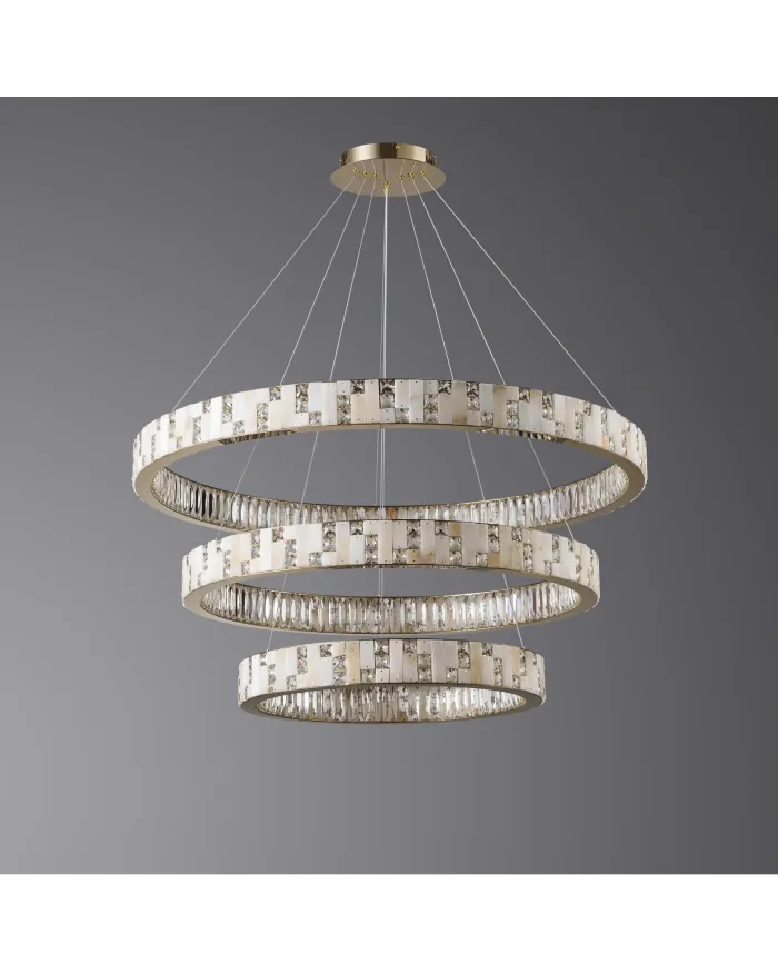 Люстра LLOYD LIGHTING 8123/100+800+600 F-gold (One point)