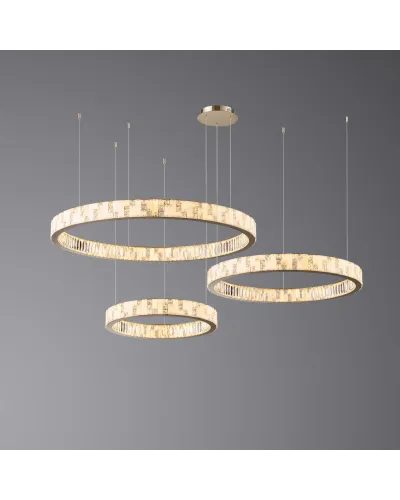 Люстра LLOYD LIGHTING 8123/100+800+600 F-gold (Point fixing)
