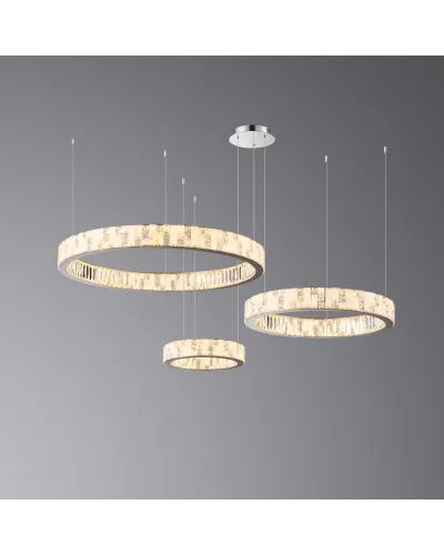 Люстра LLOYD LIGHTING 8123/800+600+400 Chrome (Point fixing)