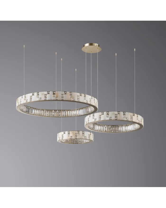 Люстра LLOYD LIGHTING 8123/800+600+400 F-gold (Point fixing)