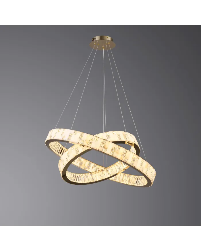 Люстра LLOYD LIGHTING 8123/800+600 F-gold