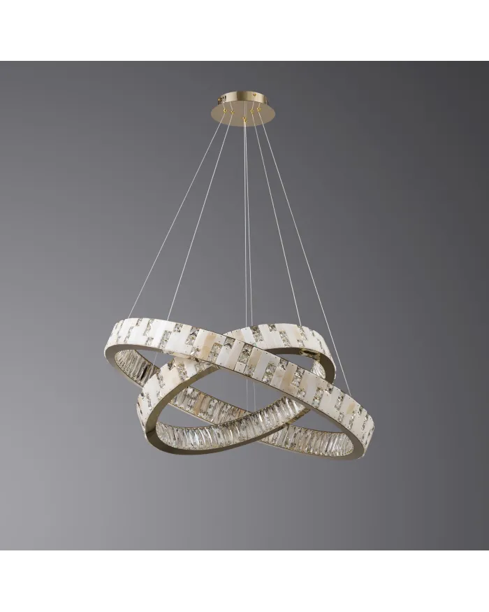 Люстра LLOYD LIGHTING 8123/800+600 F-gold