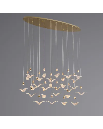 Люстра LLOYD LIGHTING 8124/L1300*W330 F-gold