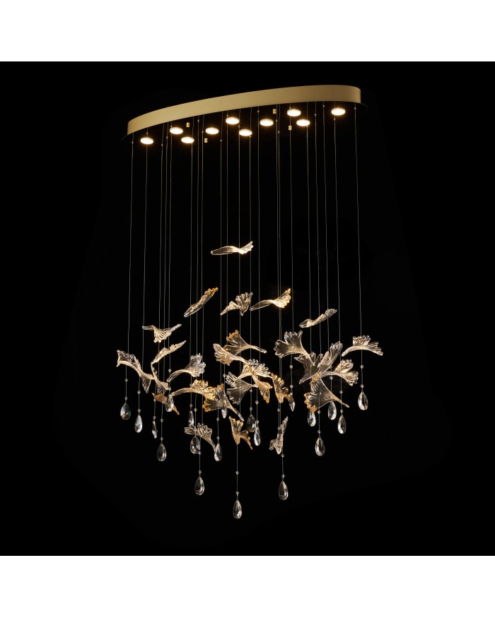 Люстра Este Lighting 8125/L1000*W300 F-gold