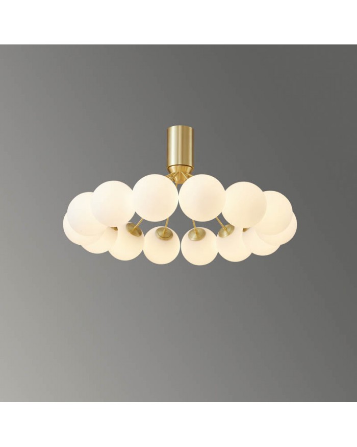 Світильник стельовий Este Lighting 8182/14 Sand gold