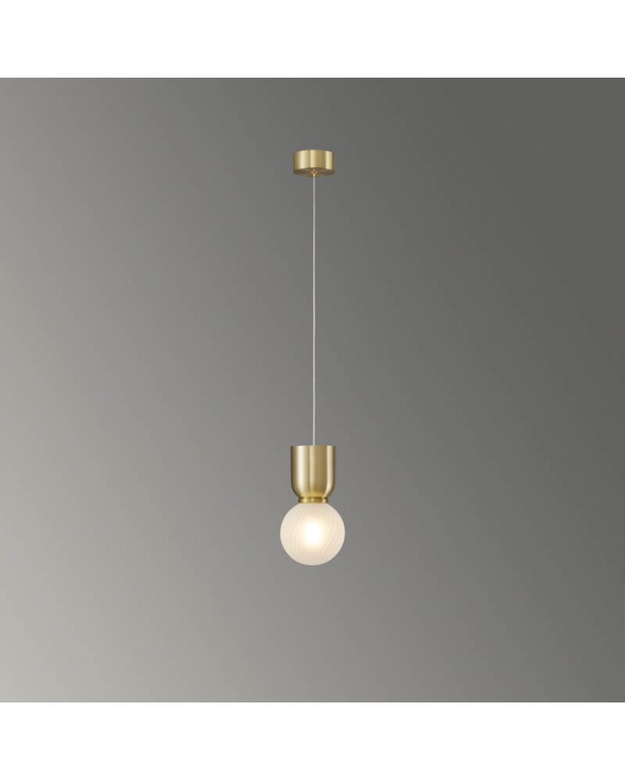 Підвісний світильник Este Lighting 8612-1P-Sand gold