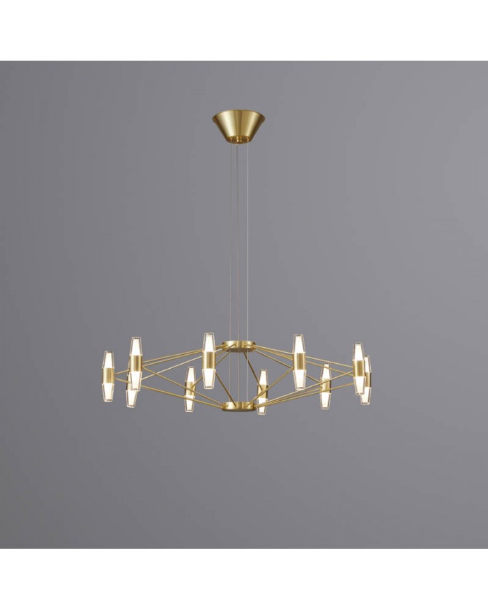 Люстра Este Lighting 8615-20-Sand gold