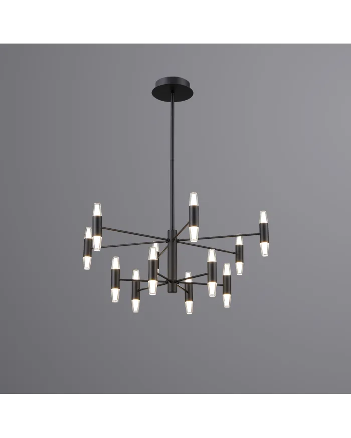 Люстра LLOYD LIGHTING 8615-24-Black