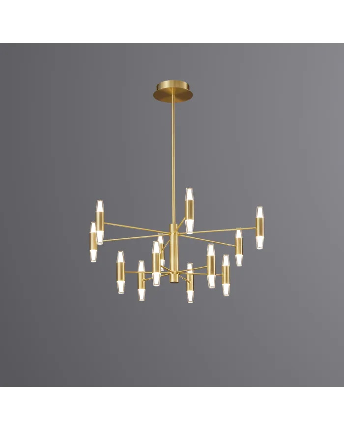 Люстра LLOYD LIGHTING 8615-24-Sand gold