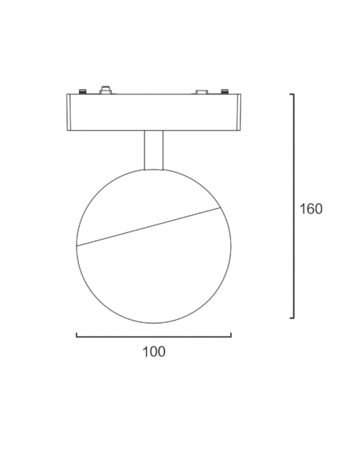 Світильник HILDIS HT2669 для магнітної трекової системи CLICK
