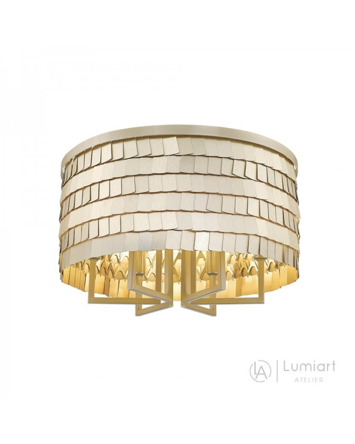 Світильник стельовий Lumiart Atelier BL5010 TERESA золото