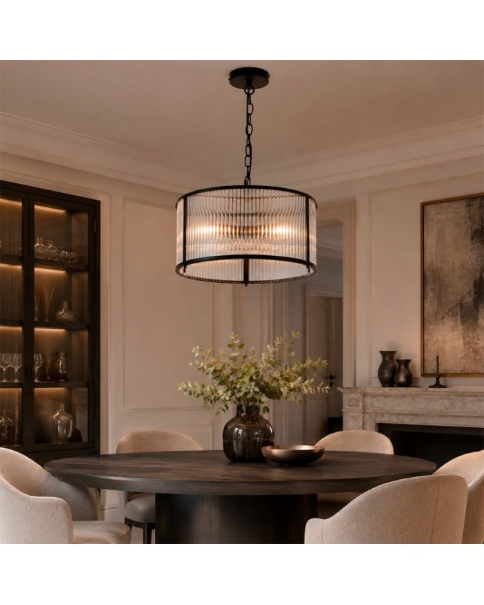 Люстра Lumiart Atelier BL5014-1 JANE чорний